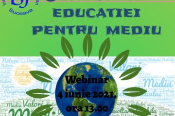 „Colocviile educației pentru mediu”, activitate online, vineri, de Ziua Mediului