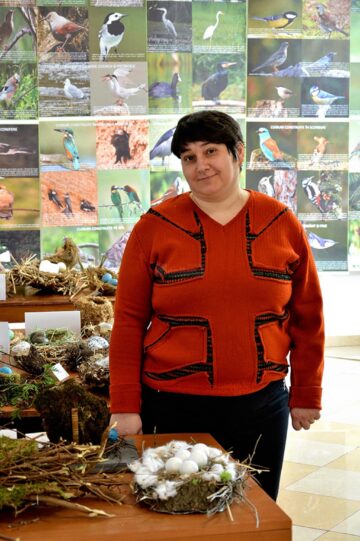 Biologul dr. Florentina-Carmen Oleniuc, de la Muzeul de Științele Naturii Suceava