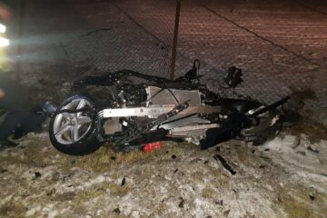Imagini de coșmar la locul accidentului