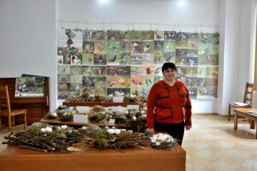 Biologul dr. Florentina-Carmen Oleniuc, de la Muzeul de Științele Naturii Suceava