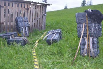 Țigări de contrabandă de aproape 40.000 de euro, capturate cu focuri de armă