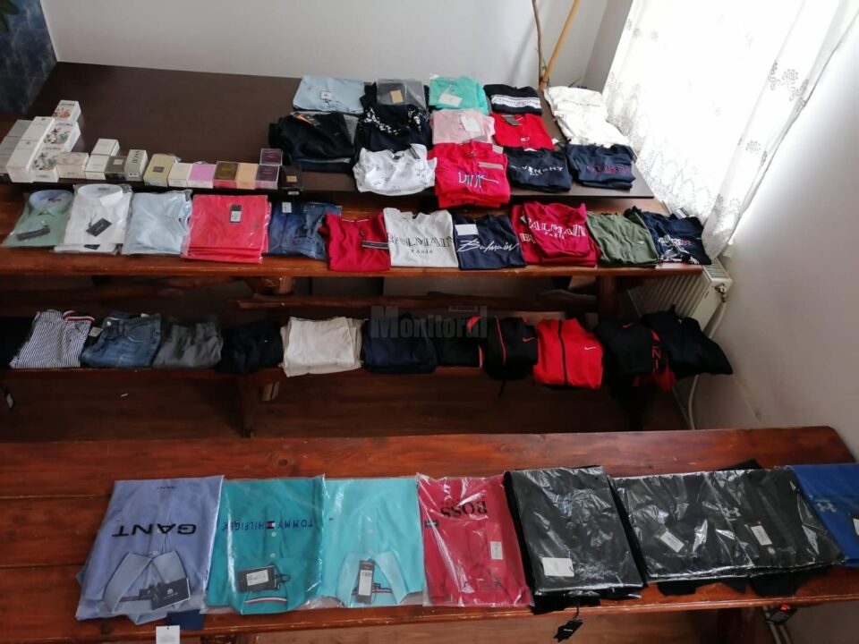 Toată marfa scoasă la vânzare de tânăr a fost confiscată