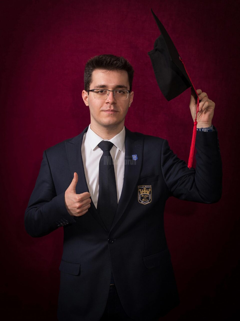 Olimpicul internațional „de aur” David Turturean, șef de promoție al Colegiului „Ștefan cel Mare” Suceava