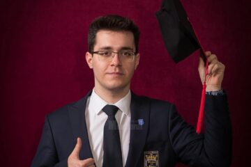 Olimpicul internațional „de aur” David Turturean, șef de promoție al Colegiului „Ștefan cel Mare” Suceava