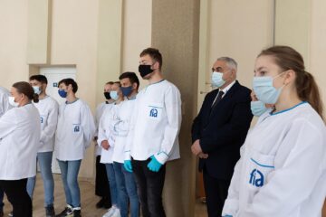 Demonstrație gastronomică a unui chef francez pentru studenții Facultății de Inginerie Alimentară din USV (5) Foto Ema Motrescu