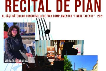 Laureații Concursului pentru pian complementar „Tinere Talente”, prezentați duminică în cadrul unui eveniment muzical