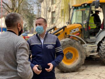 Viceprimarul Lucian Harșovschi, care s-a ocupat de proiect, verificând în teren etapele de realizare