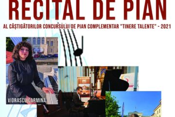 Laureații Concursului pentru pian complementar „Tinere Talente”, prezentați duminică în cadrul unui eveniment muzical