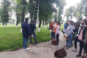 Activități de protejare a mediului înconjurător, la Liceul Tehnologic „Mihai Eminescu” Dumbrăveni