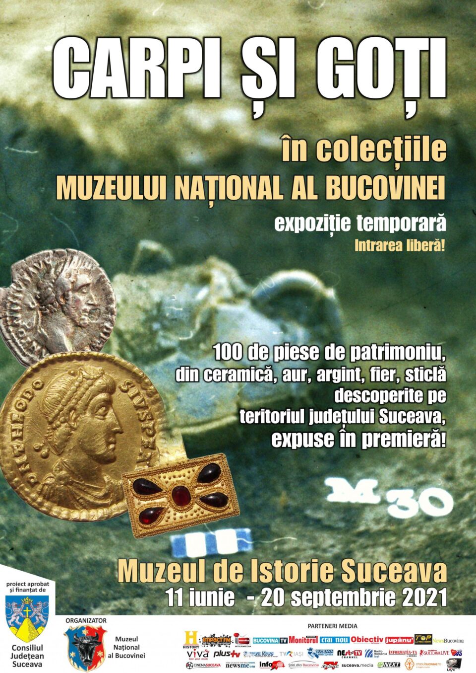 100 de piese de patrimoniu, descoperite pe teritoriul județului Suceava, expuse în premieră la Muzeul de Istorie 100 de piese de patrimoniu, descoperite pe teritoriul județului Suceava, expuse în premieră la Muzeul de Istorie