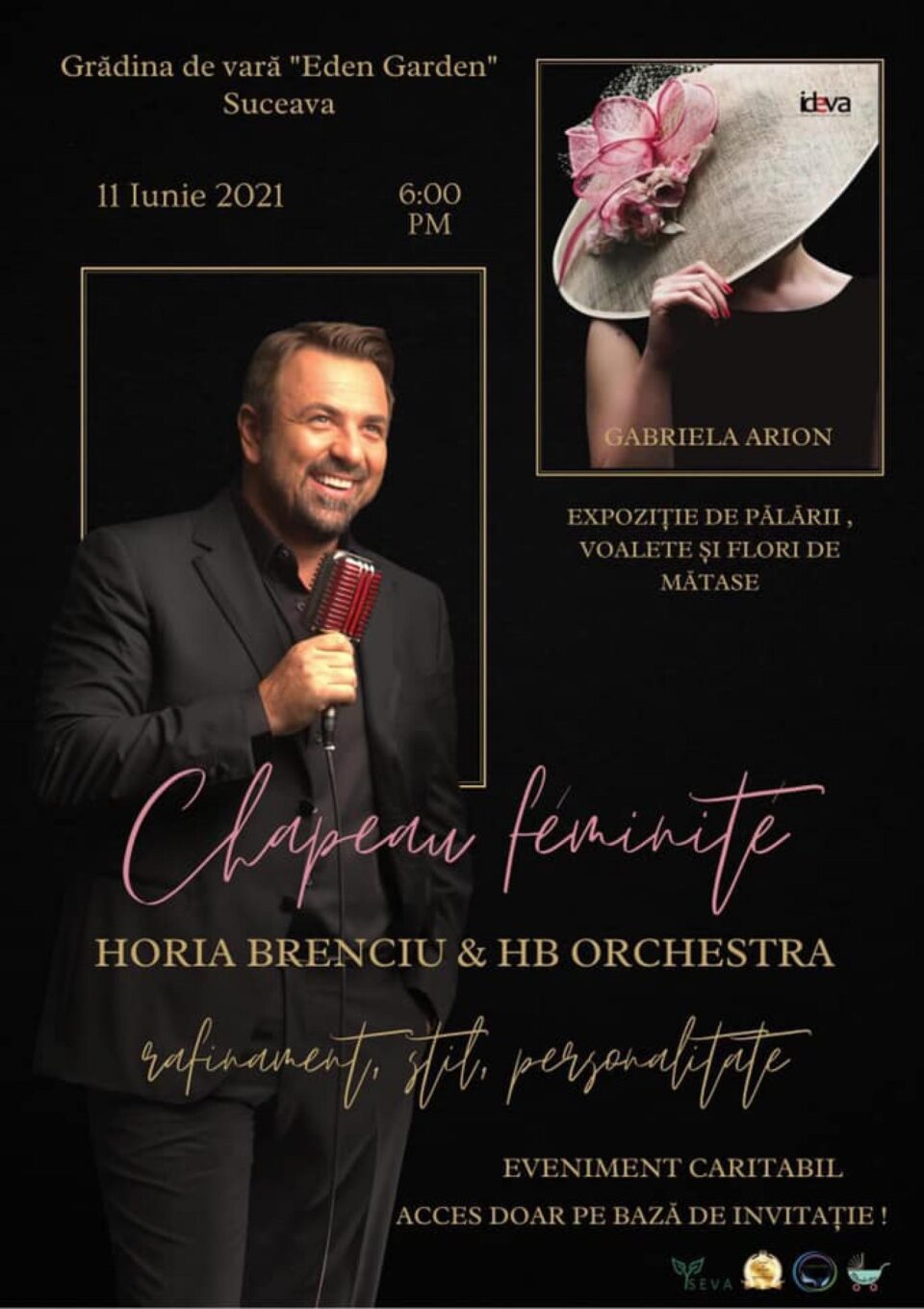 Horia Brenciu și HB Orchestra, vineri, la Suceava