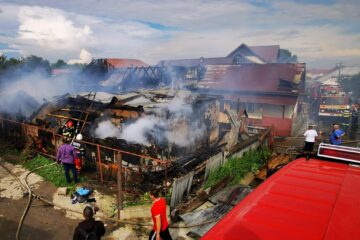 Dezastrul rămas în urma incendiului