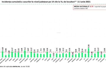 Incidența cazurilor