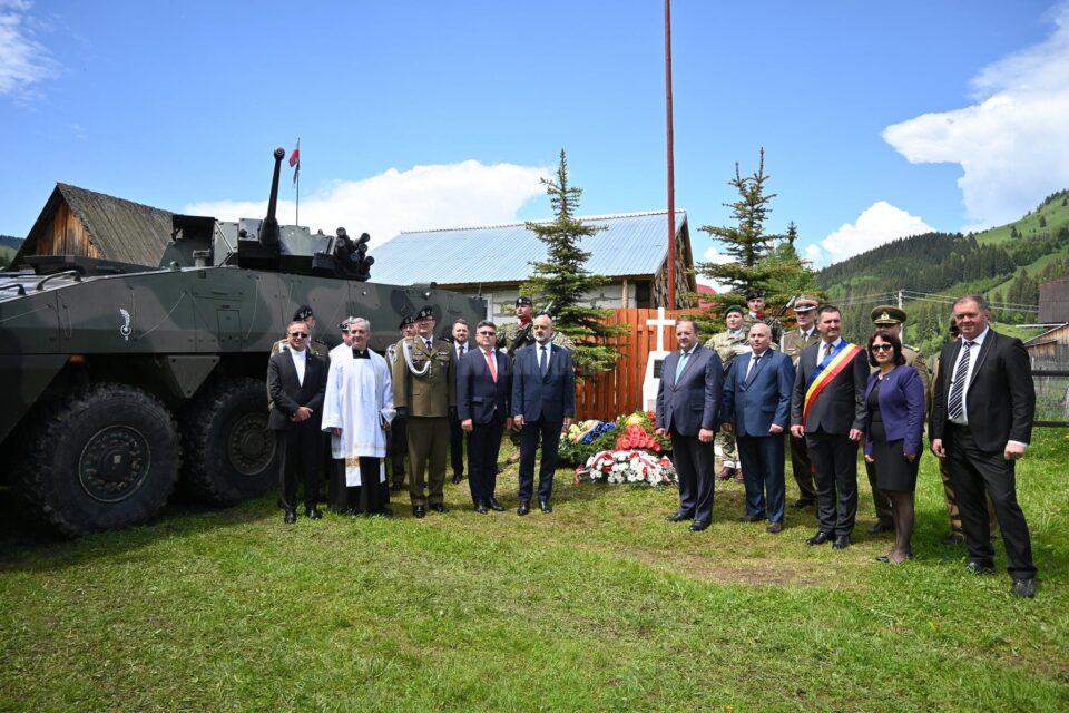 Comemorarea legionistilor polonezi la Carlibaba