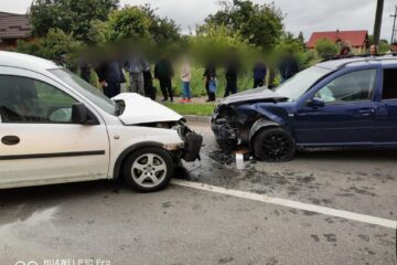 Accident pe o stradă din Rădăuți, luni după-amiază