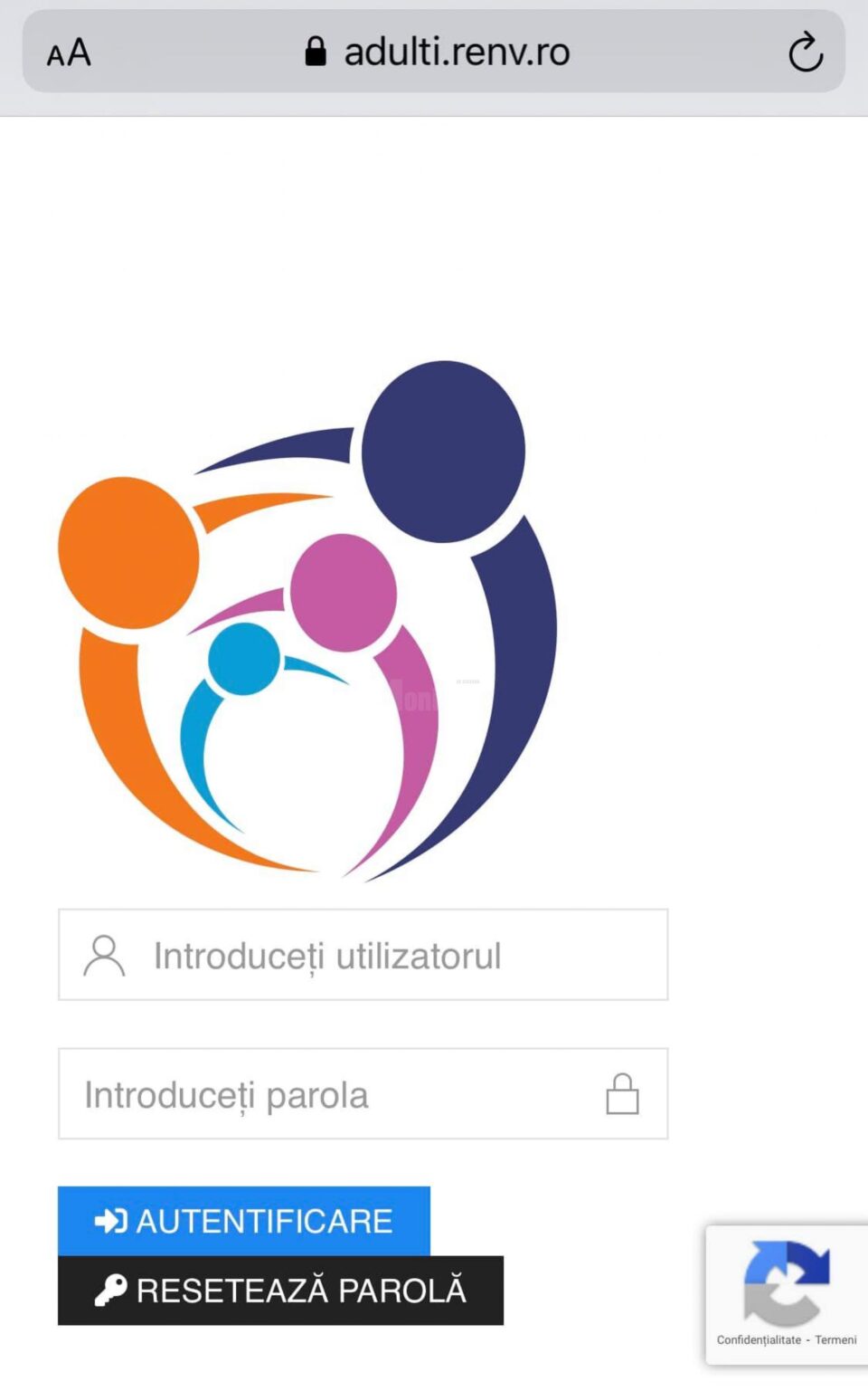 1. Accesați site-ul: adulti.renv.ro