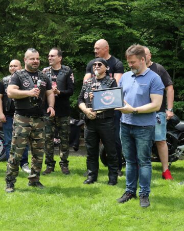 Paradă moto la Gura Humorului, organizată de Asociația Ruskie Motoțiclistî
