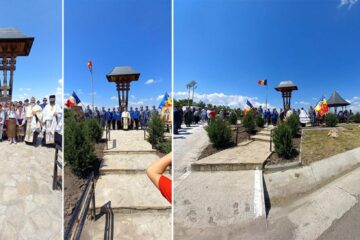 Cinstirea eroilor la Monumentul de la Spătărești
