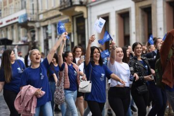 Marșul Absolvenților USV 2021 prin municipiul Suceava