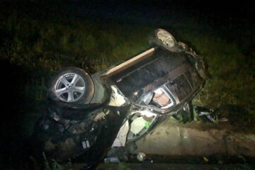 Doi bărbați dintr-un BMW, încarcerați după un accident pe șoseaua de centură din Rădăuți