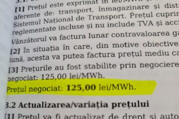 Prețul negociat
