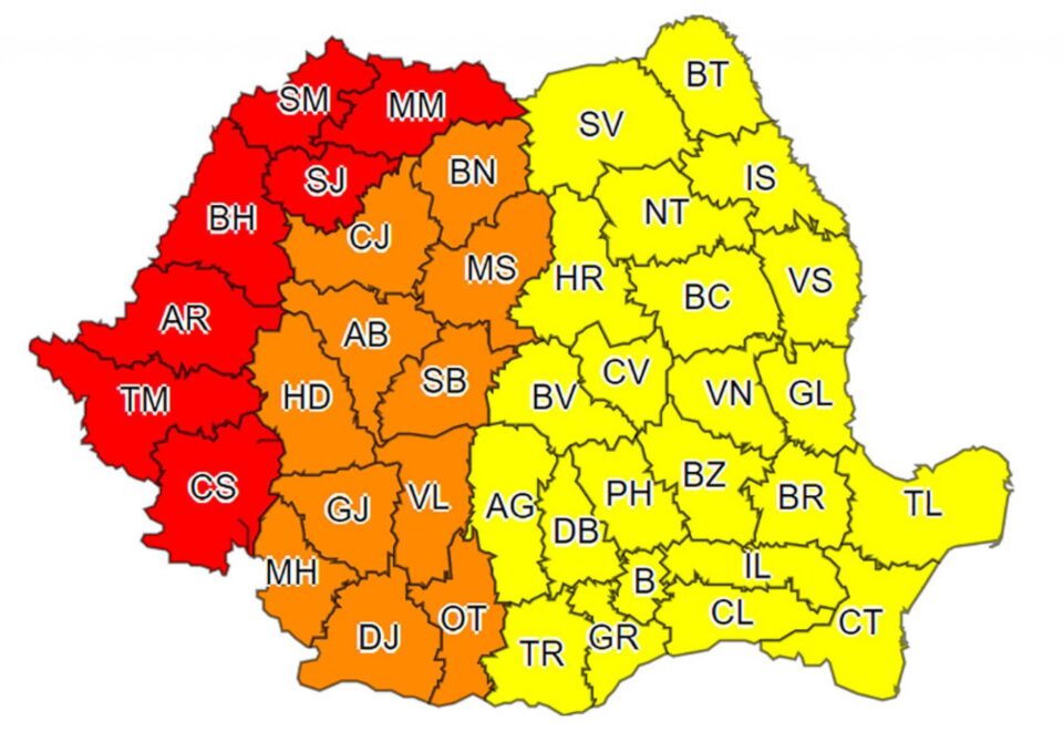 Val de căldură și disconfort termic, în întreaga țară