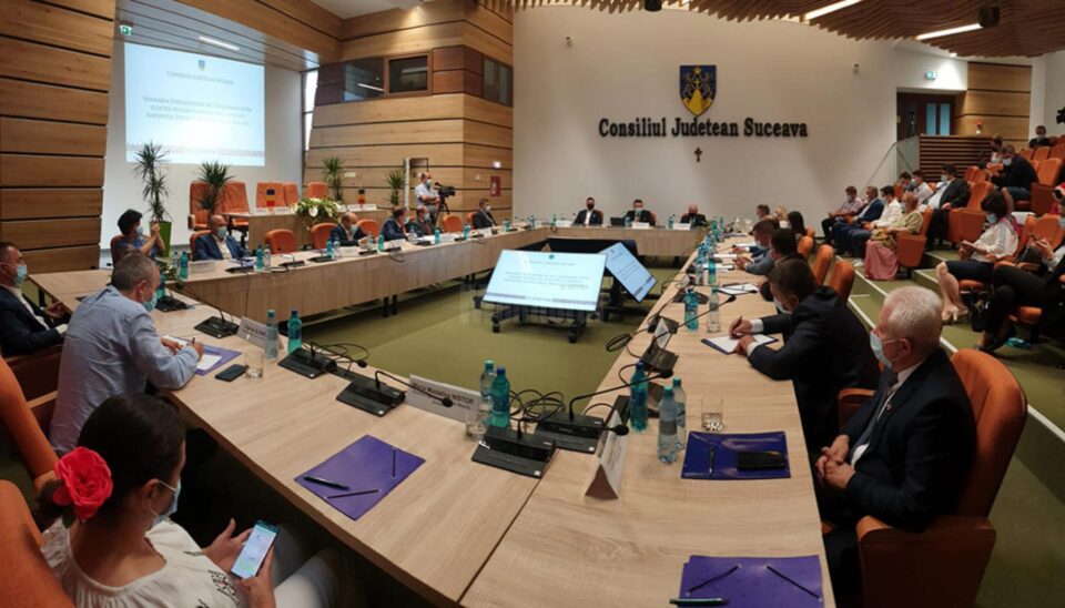 Parteneriatul cu regiunile din Moldova a fost parafat în noua Sală a Unirii