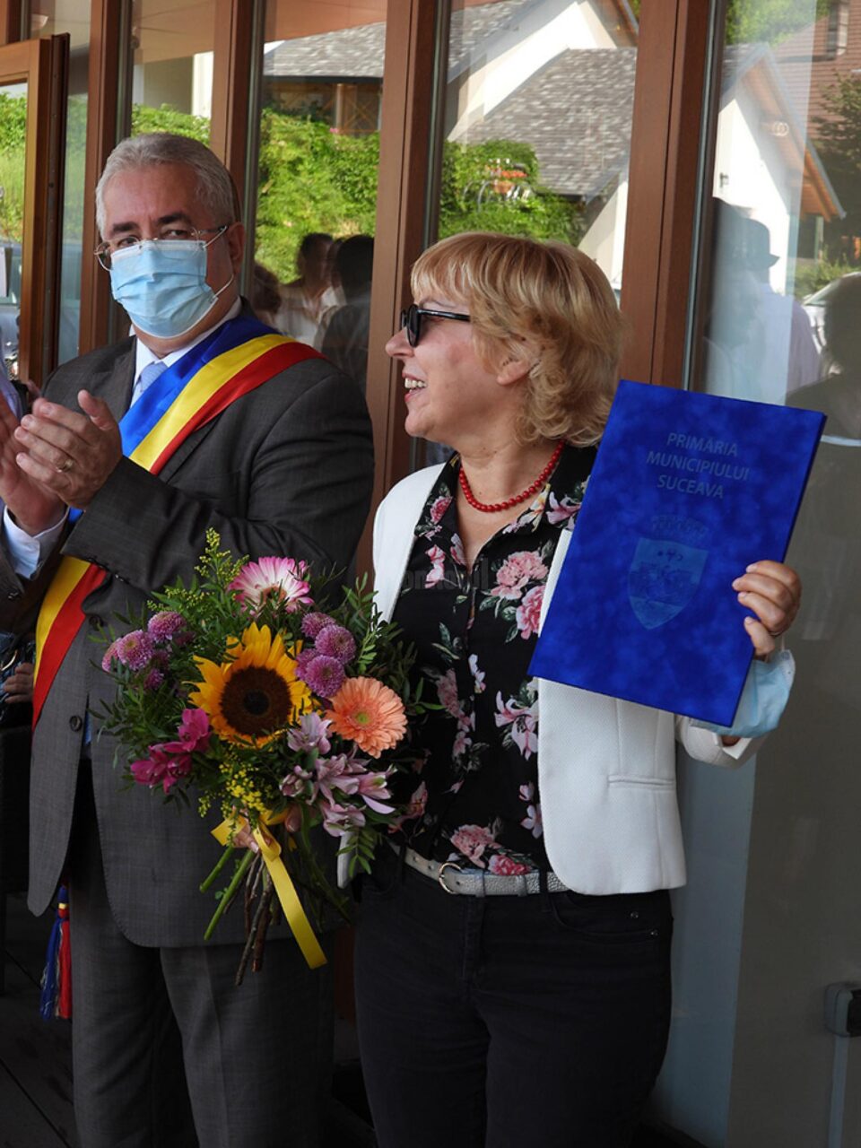 Elena-Brândușa Steiciuc a primit diploma de Cetățean de Onoare al Sucevei