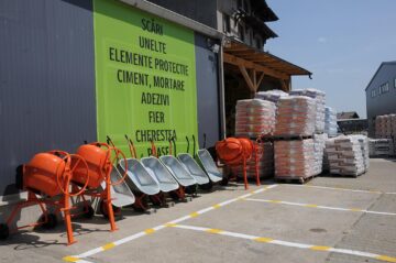 Firma Gamar și-a extins activitatea, prin reorganizarea unui nou depozit de materiale de construcții la Șcheia