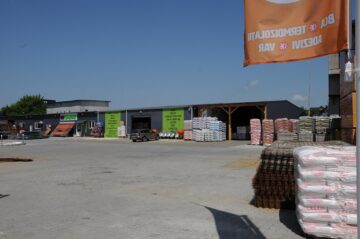 Firma Gamar și-a extins activitatea, prin reorganizarea unui nou depozit de materiale de construcții la Șcheia