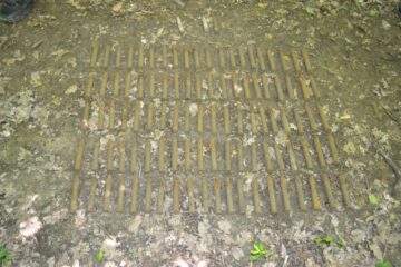 Muniția rusească abandonată la Siminicea