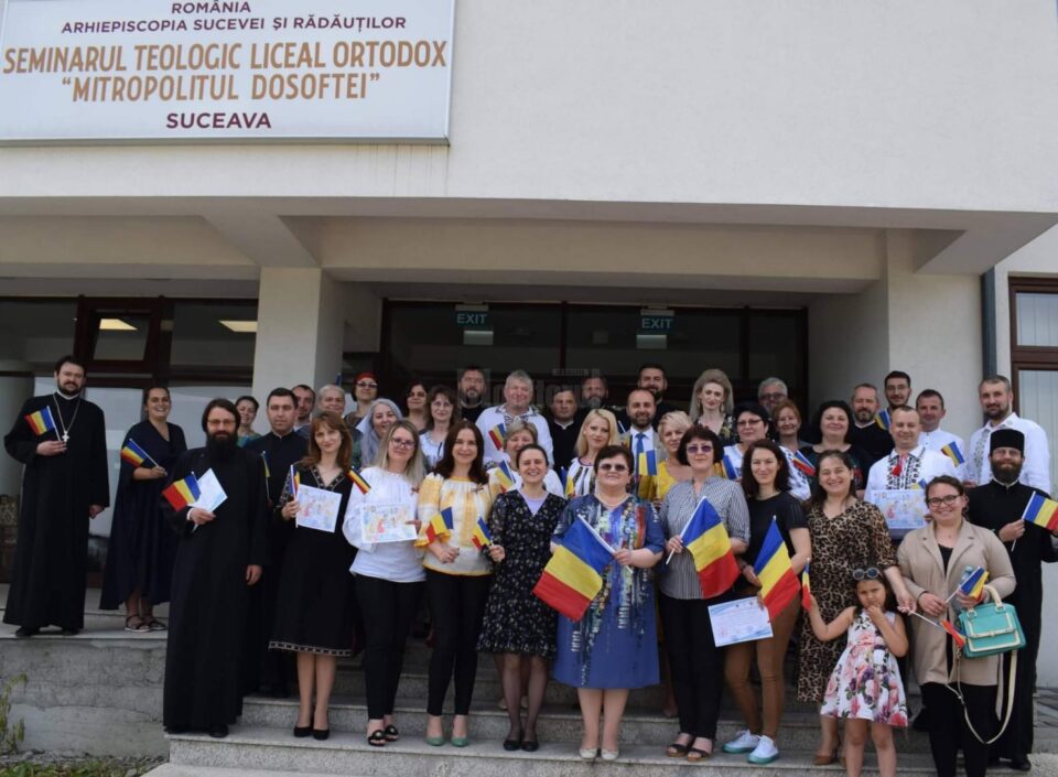 Salonul de carte. Foto Arhiepiscopia Sucevei