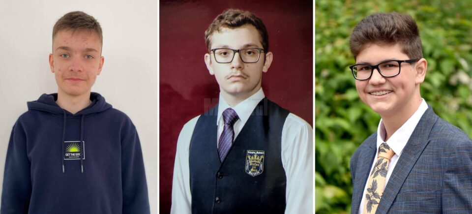 Elevii de 10: Alexandru Constantin Vartolomei, Mihnea Rădășanu și Sabin Vasile Vașcovici Elevii de 10: Alexandru Constantin Vartolomei, Mihnea Rădășanu și Sabin Vasile Vașcovici