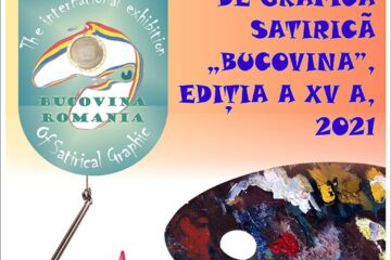 365 de caricaturiști, din 64 de țări, la Expoziția Internațională de Grafică Satirică „Bucovina”