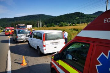 Planul Roșu de Intervenție, activat după ciocnirea dintre două microbuze