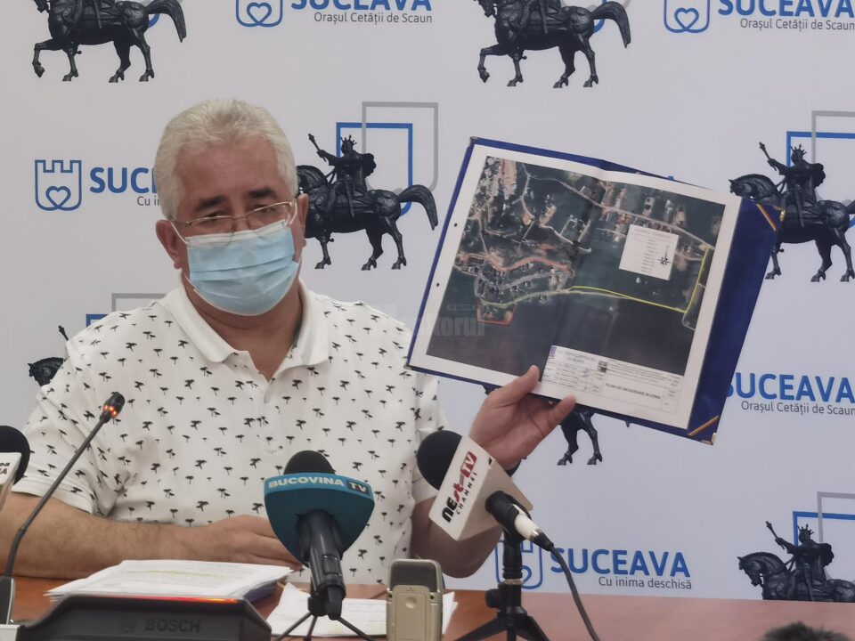 Primarul Ion Lungu a prezentat traseul noii căi de acces a cartierului Europa, care face legătura cu Ipotești