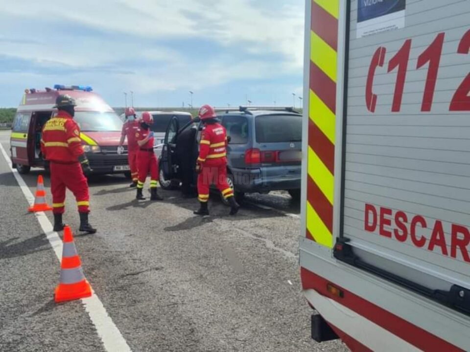 O persoană a ajuns la spital după un accident rutier la "Zidul Morții"