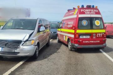 O persoană a ajuns la spital după un accident rutier la "Zidul Morții"