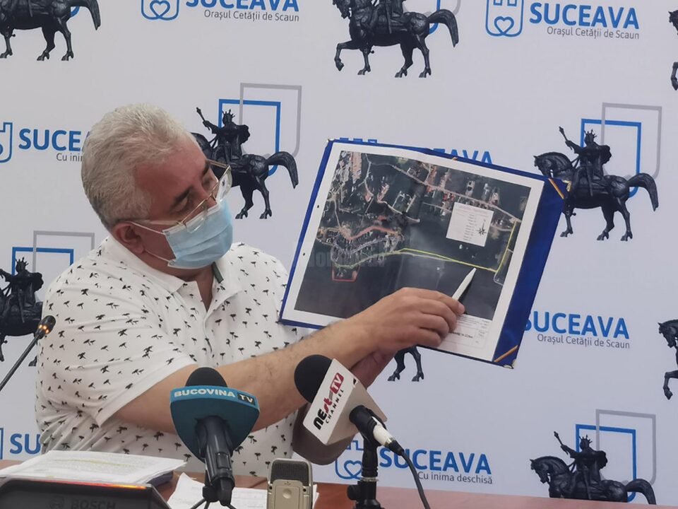 Primarul Ion Lungu a prezentat traseul noii căi de acces a cartierului Europa, care face legătura cu Ipotești