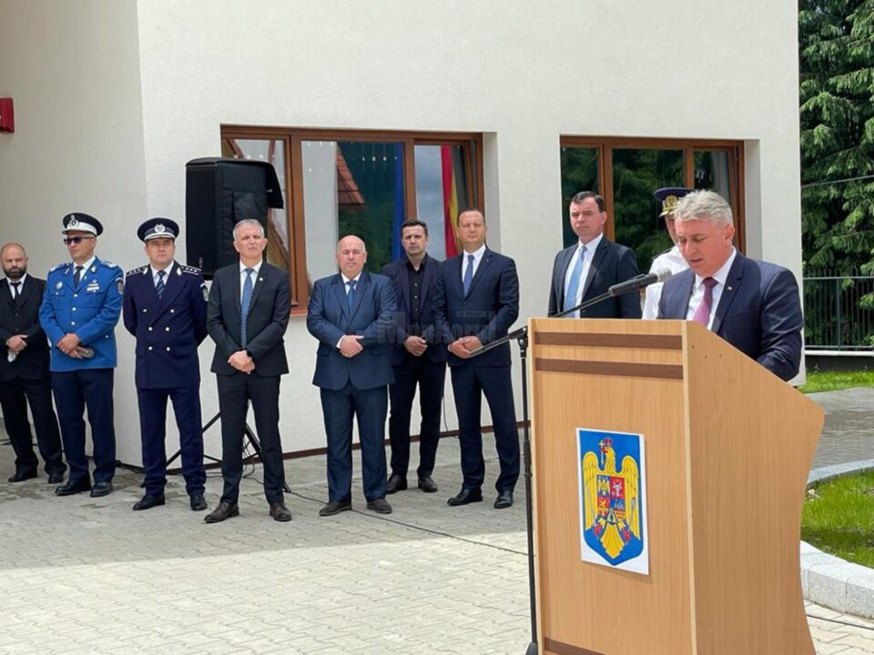 Ministrul de Interne a participat la inaugurarea sediului SPF Izvoarele Sucevei