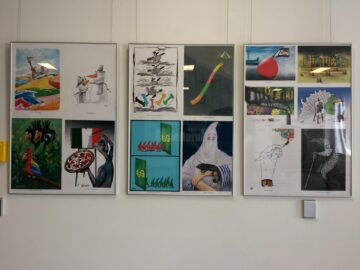 Expoziția Internațională de Grafică Satirică „Bucovina”, vernisată, vineri, la Muzeul de Istorie Suceava