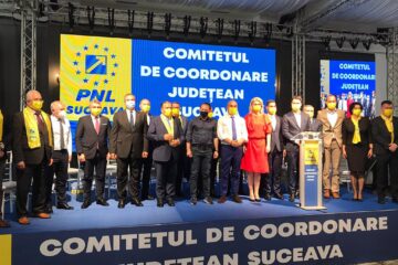 Gheorghe Flutur a fost reales președinte al PNL Suceava în prezența lui Florin Cîțu