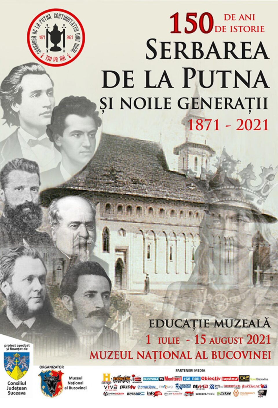 Educație muzeală: „150 de ani de istorie. Serbarea de la Putna și noile generații”