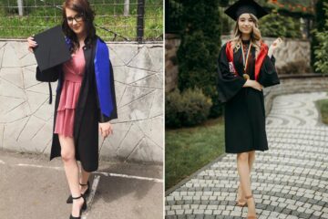 Anamaria Sabie și Andreea Galanton, eleve de 10 la bacalaureat