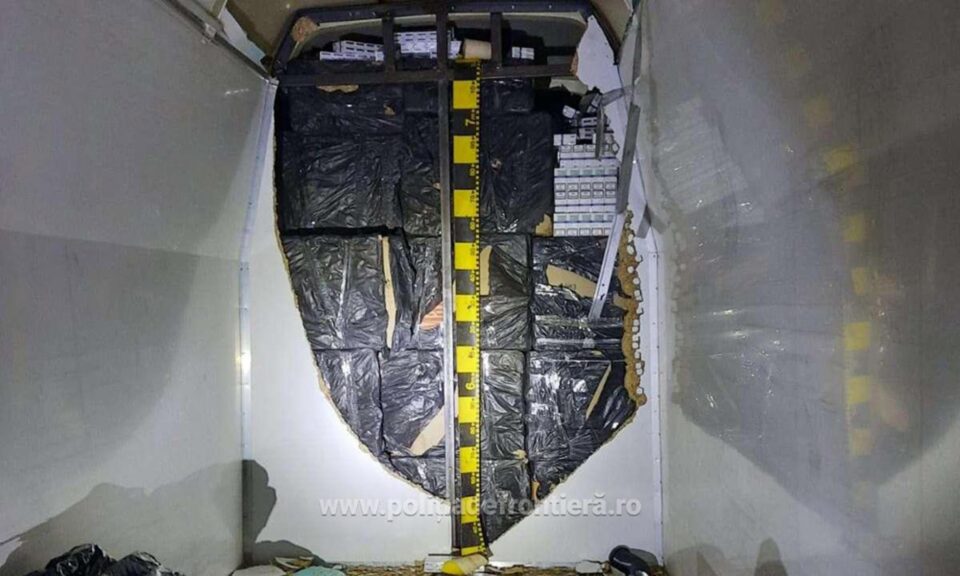Țigările de contrabandă au fost ridicate în vederea confiscării