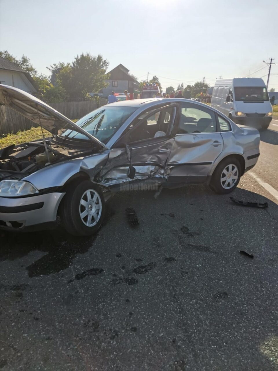 Accidentul de la Sasca a fost provocat de un șofer care a depășit pe linie continuă