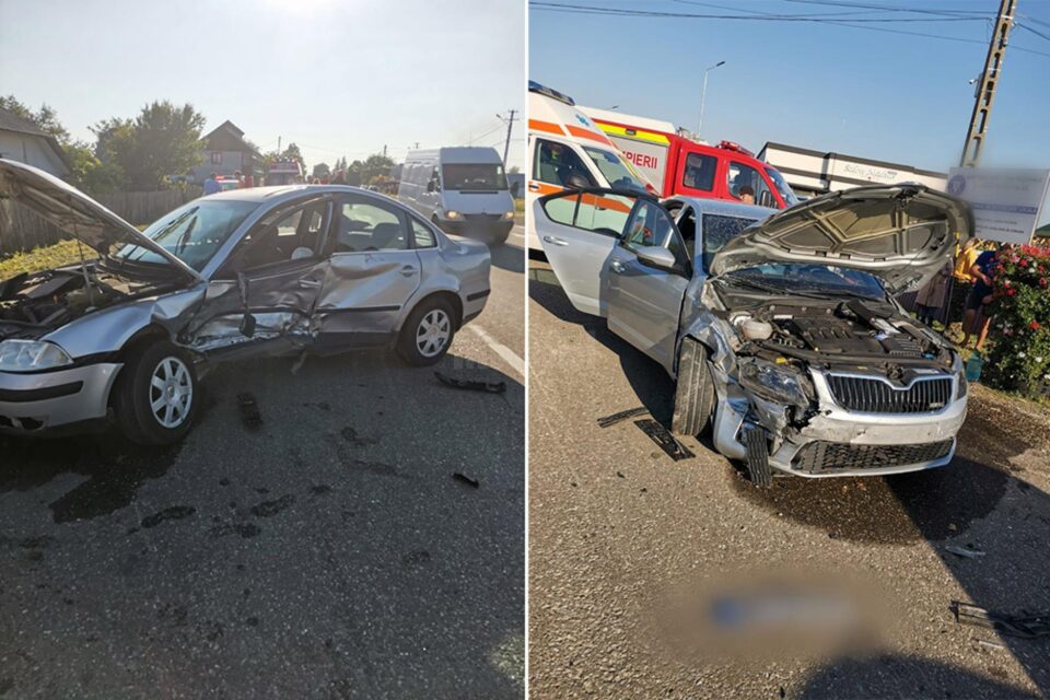 Accidentul a avut loc joi după-amiază, la Sasca Nouă