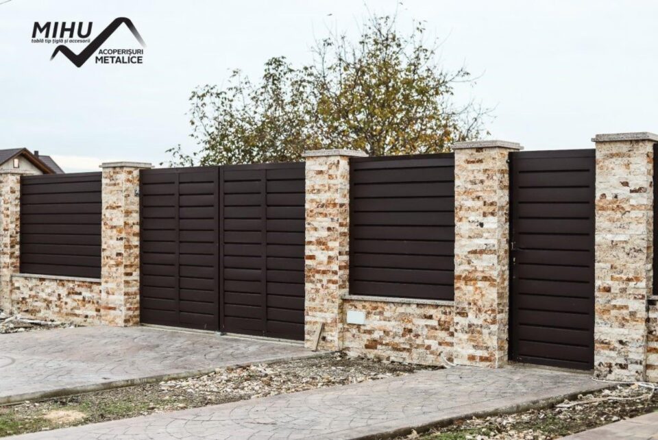 Garduri metalice elegante