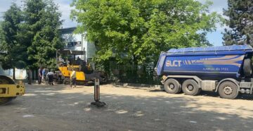 Parcare de 2.100 de mp, reabilitată la Sala Sporturilor, lângă noua zonă de agrement