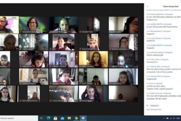 O pânză a poveștilor în cadrul unui proiect european la care participă copii din șase țări